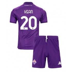 Fiorentina Moise Kean #20 Heimtrikot 2024-25 Kurzarm (+ kurze hosen)